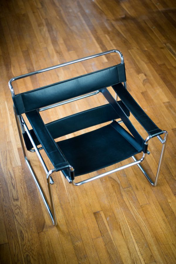 Wassily Chair after design by Marcel Breuer top