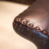 Danish Brown Leather Couch 6