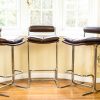 Pieff Eleganza Brown Leather Bar Stools 2