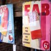 Pair of Tin Lolly Advertising Plates set
